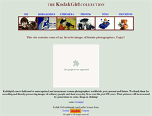 Tablet Screenshot of kodakgirl.com